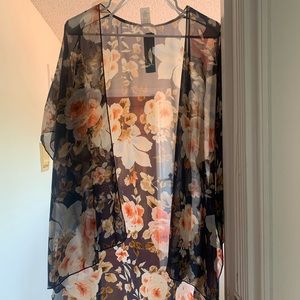 Cardigan Flower Blouse